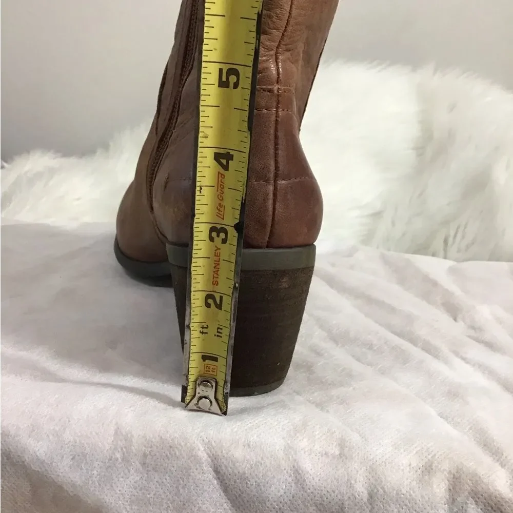 Vince Camuto Mordona Brown Knee-High Leather Boots Size 7